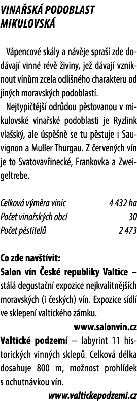 Vina sk podoblast mikulovsk  V pencov  sk ly a n v je spra   zde dod vaj  vinn  r v   iviny, je  d vaj  vzniknout v ...