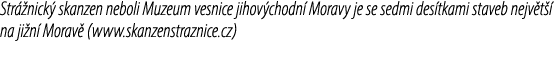 Str nick  skanzen neboli Muzeum vesnice jihov chodn  Moravy je se sedmi des tkami staveb nejv t   na ji n  Morav  (w...