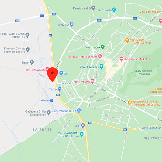 Hotel Maroli Mikulov, source: Google maps