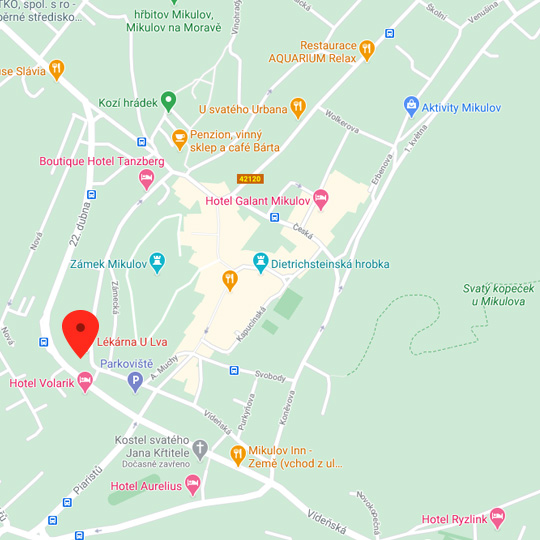 Hotel Templ, zdroj: Google Maps