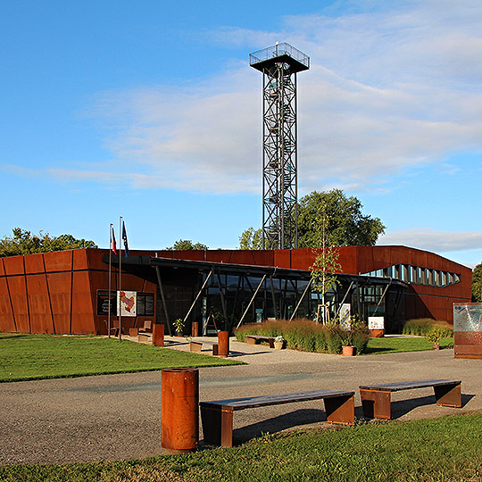 Slavic fortified settlement in Mikulčice