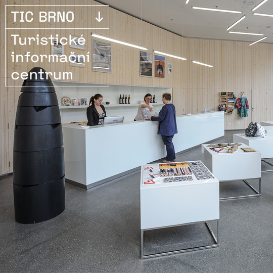 Informační centra Brno, zdroj: TIC Brno