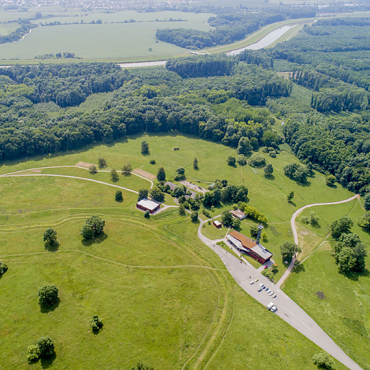 Slovanské hradiště v Mikulčicích